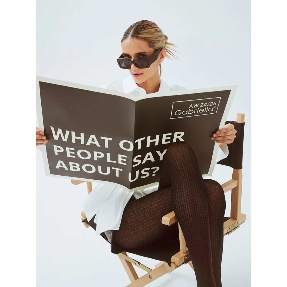 Фото  жіночі колготки з узором gabriella celest