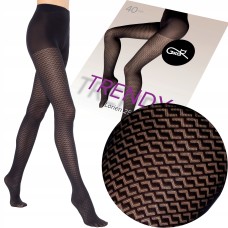 Колготки з візерунком Gatta LORIEN WZ 25