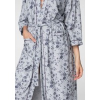 Жіночий халат key lgd-525