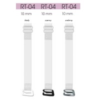 Бретели для бюстгальтера силіконові JULIMEX RT-04 METAL SILIKON