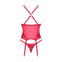 Комплект obsessive Lacelove corset XS/S