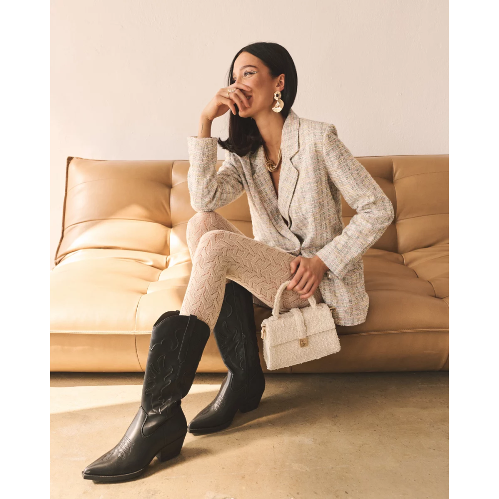 Фото  жіночі колготки з узором gabriella cashmir 105