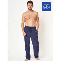 Піжама чоловіча Чоловічі домашні фланелеві штани Key MHT 457