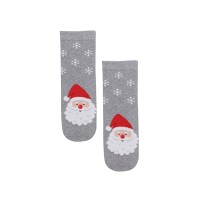 Жіночі гладкі шкарпетки новорічні Wola wz 843