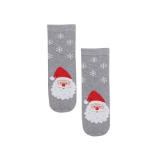 Жіночі гладкі шкарпетки новорічні Wola wz 843