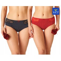 Сліпи жіночі трусики key (2 шт.) LPC 612