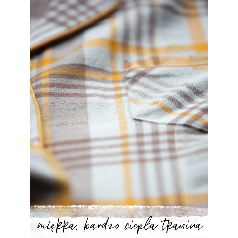 Зображення  піжама жіноча фланелева key lns-448 s