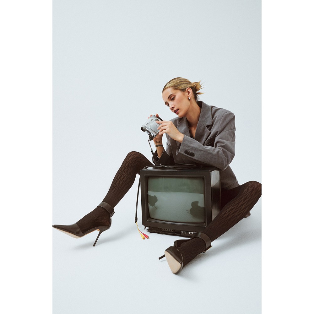 Фото  жіночі колготки з узором gabriella reyna