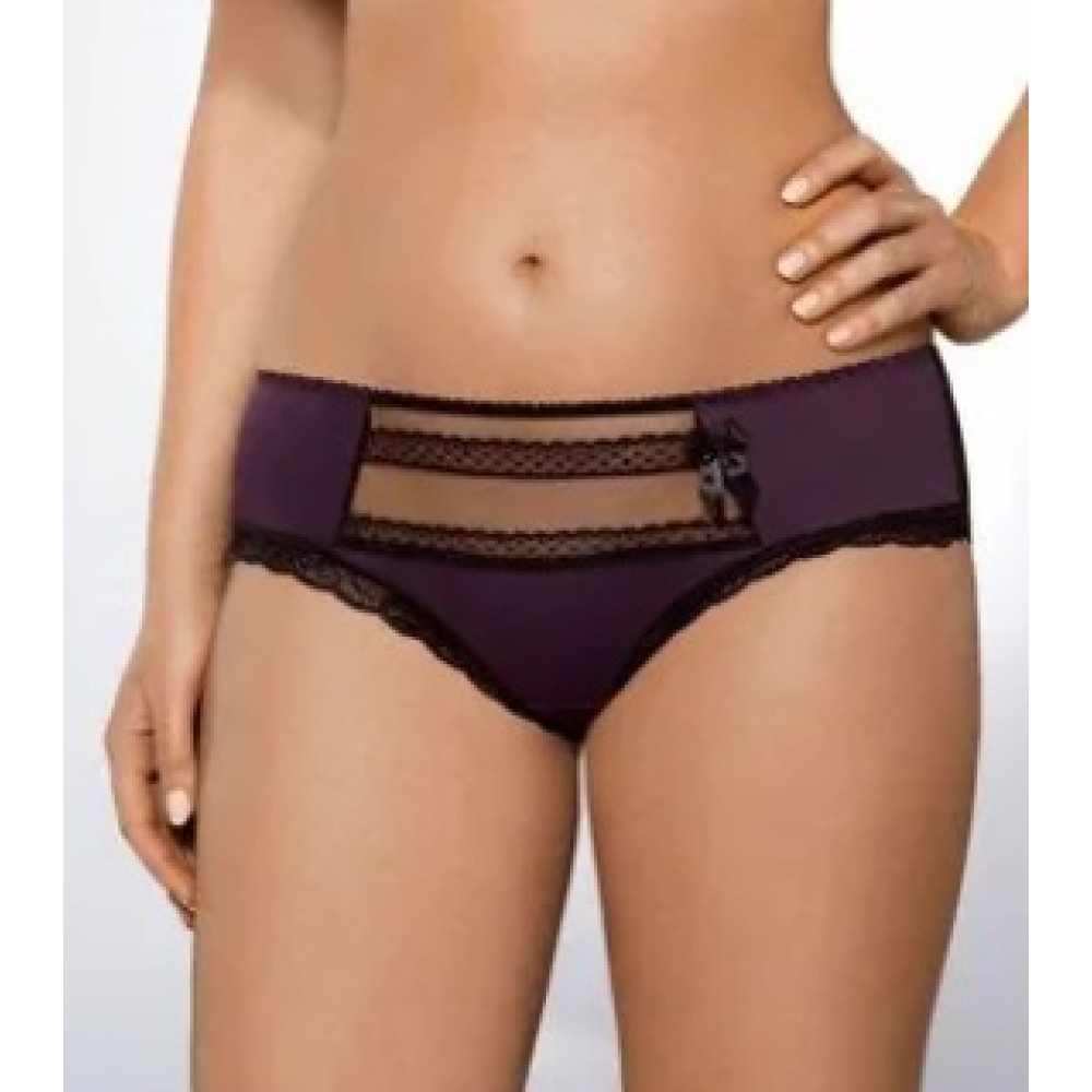 Фото  сліпи труси жіночі ava 995/6 -xl bordowy