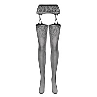 Панчохи з поясом Obsessive S206 S/M/L