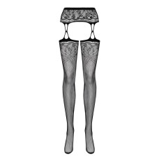 Панчохи з поясом Obsessive S206