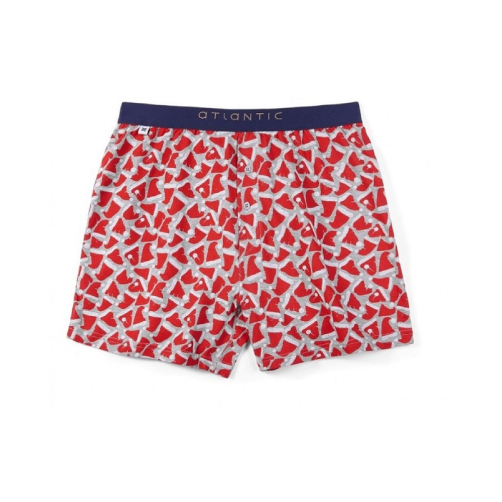 Фото  чоловічі сімейні новорічні труси atlantic mbx-601