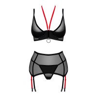 Комплект obsessive Glandez garter belt set