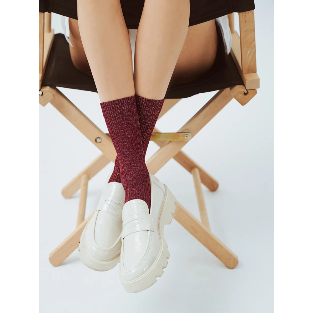 Зображення  жіночі гладкі шкарпетки gabriella nora 50 den one size