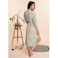 Жіночий халат домашній кардиган Key lhm-900