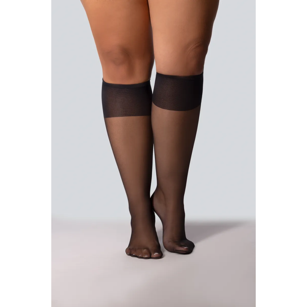 Зображення  жіночі гольфи великого розміру mona charlotte 20 den 8/10