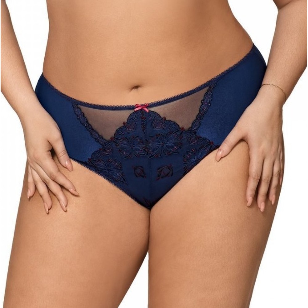 Зображення  сліпи труси жіночі ava 1882 niebieski ciemny xl