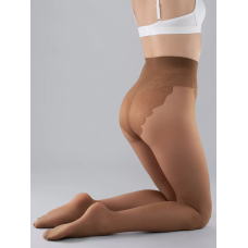 Класичні жіночі колготки трусики з ажурними трусиками giulia bikini 20