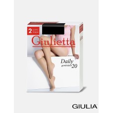 Жіночі гольфи giulietta daily 20 gambaletto (2 пари) ONE SIZE