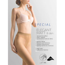 Класичні жіночі колготки ультратонкі gabriella elegant matt 8 den 4