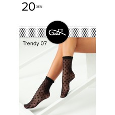 Жіночі гладкі шкарпетки gatta trendy 07 one size