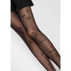 Жіночі колготки з узором Marilyn allure d15 3/4