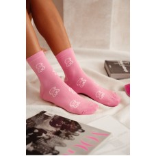 Жіночі гладкі шкарпетки milena szczeniaczki 002.155