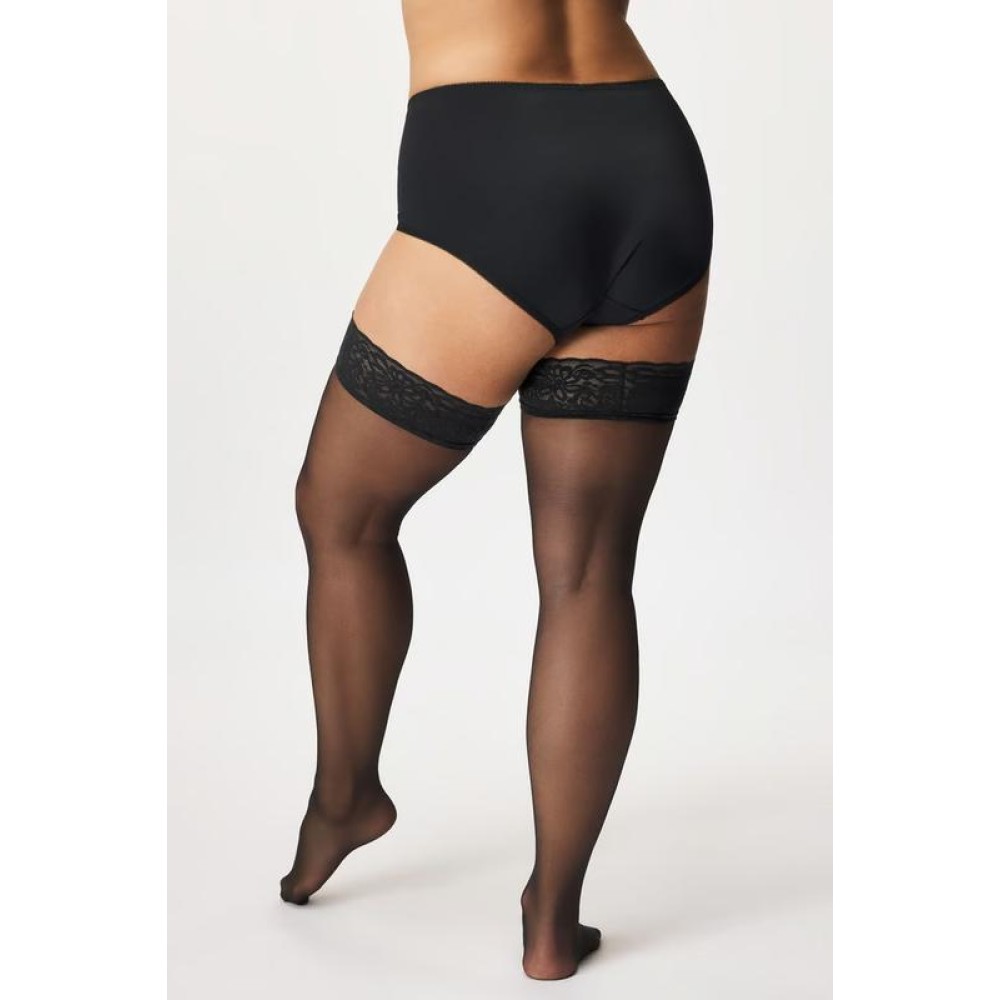 Фото  панчохи жіночі великого розміру giulia hold ups 40 den