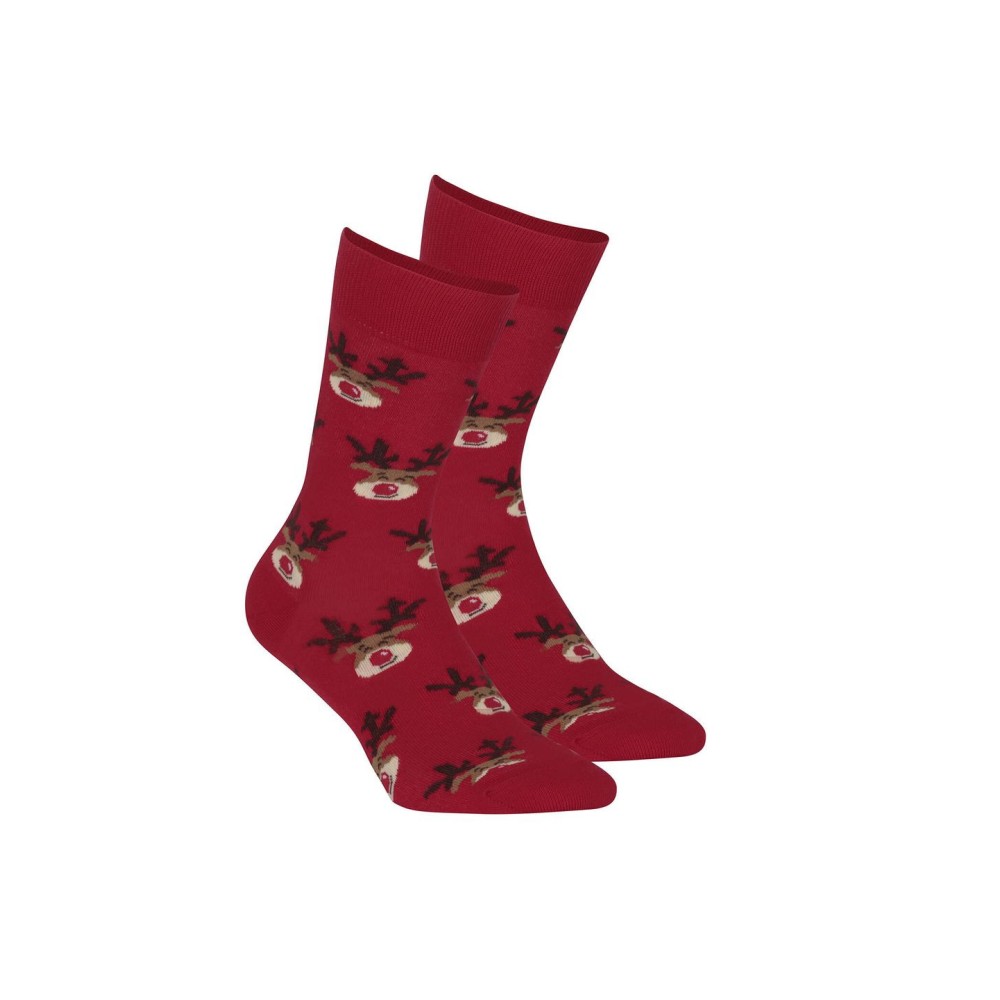 Фото  чоловічі новорічні шкарпетки wola wzr 835