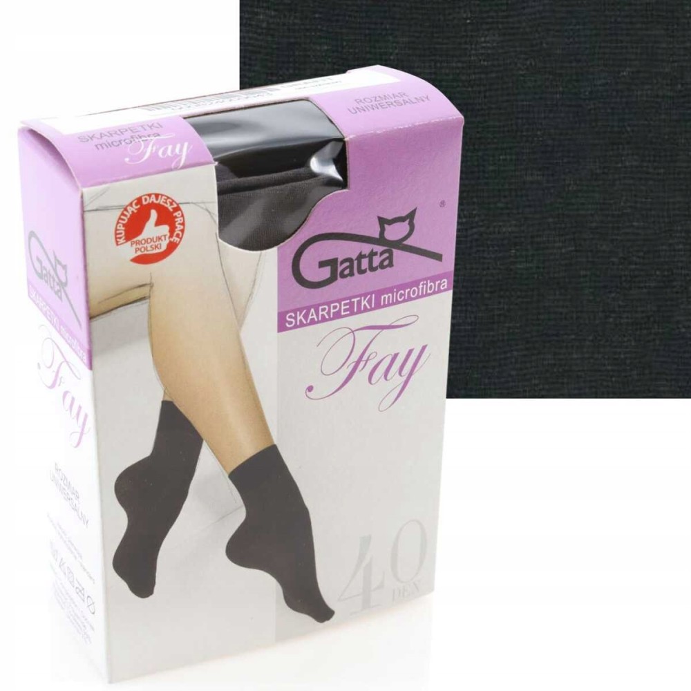 Фото  шкарпетки жіночі капронові gatta fay micro 40