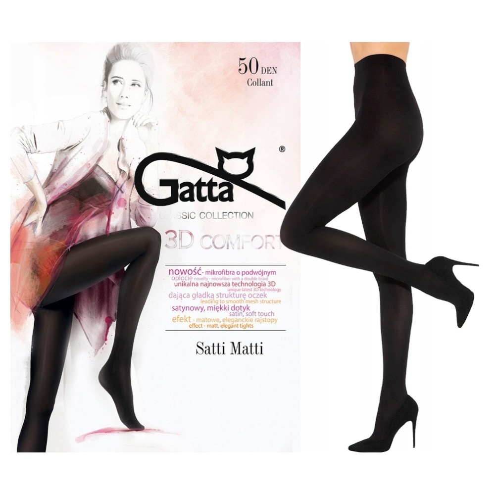 Фото  теплі жіночі колготки gatta satti matti 50