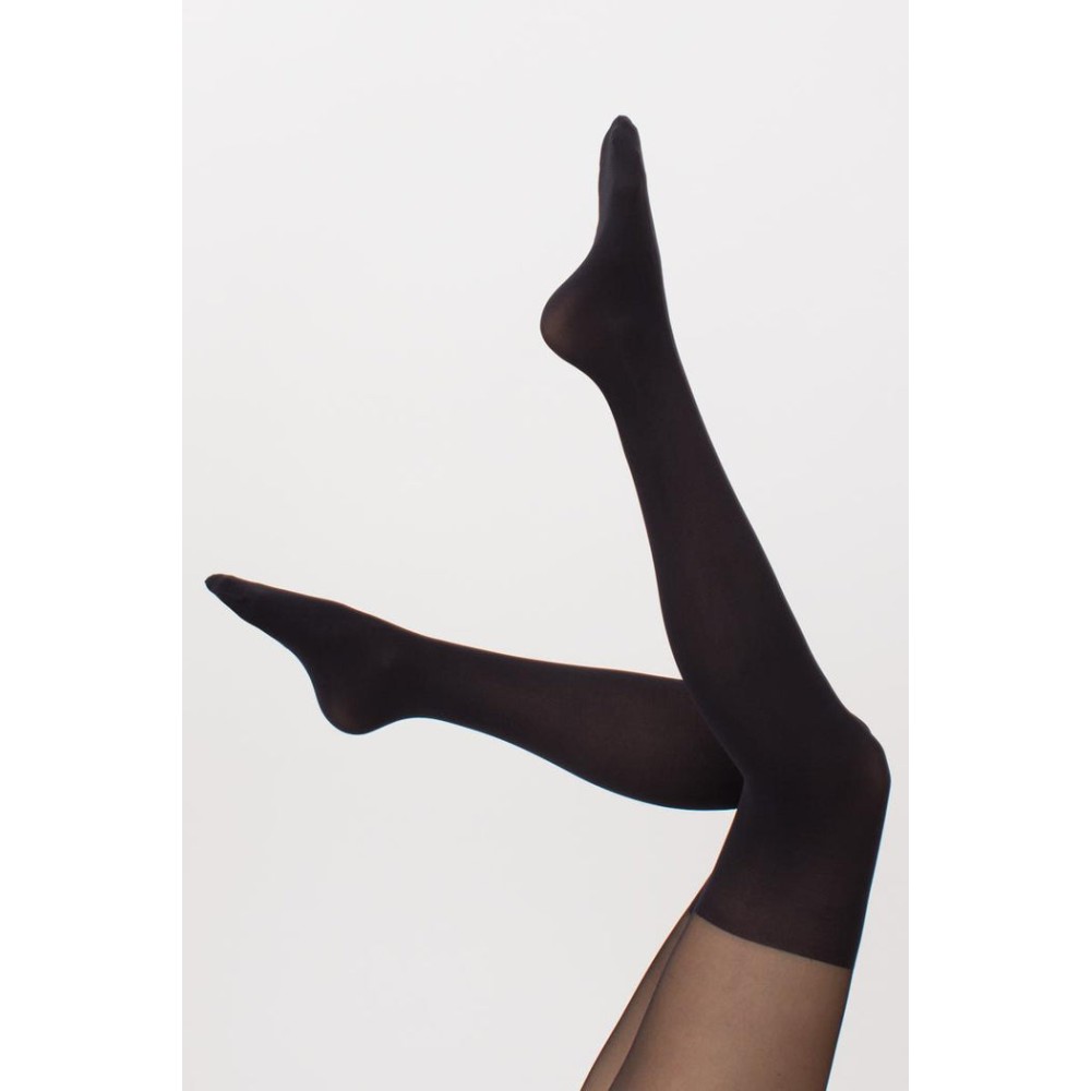 Фото  жіночі колготки з імітацією панчіх giulia pari 60 model 16