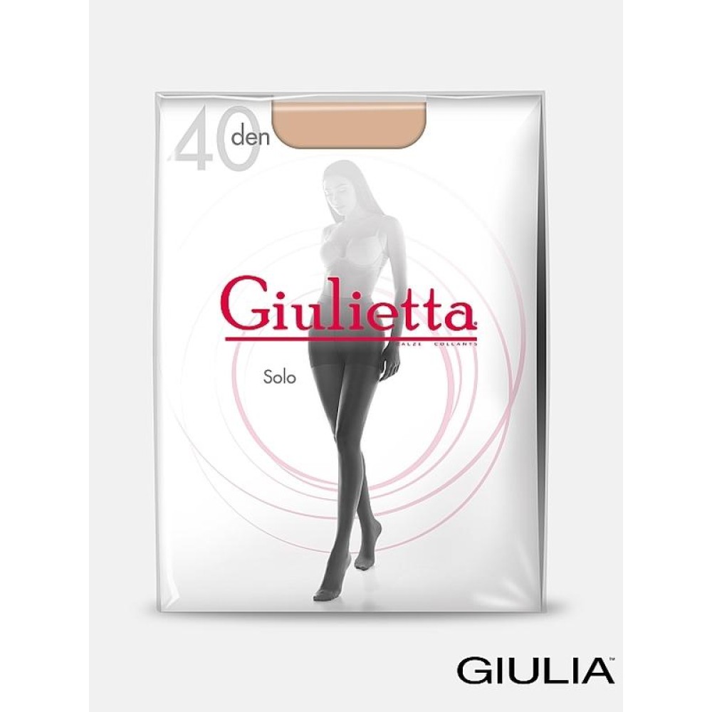 Зображення  класичні жіночі колготки giulietta solo 40 den new