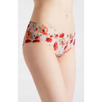 Сліпи жіночі безшовні трусики julimex poppies