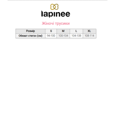 Сліпи жіночі трусики lapinee nicky 5015 S