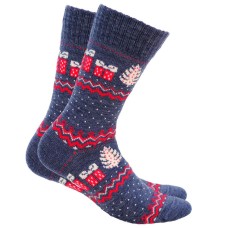 Жіночі гладкі шкарпетки вовняні Wola wz 964