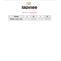 Стрінги жіночі мереживні трусики lapinee 5025