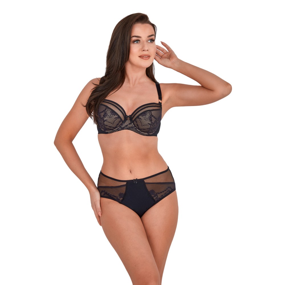 Зображення  бюстгальтер напівм'який gaia bice 1191 czarny 75c