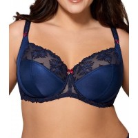 Бюстгалтер ava 1882 niebieski ciemny