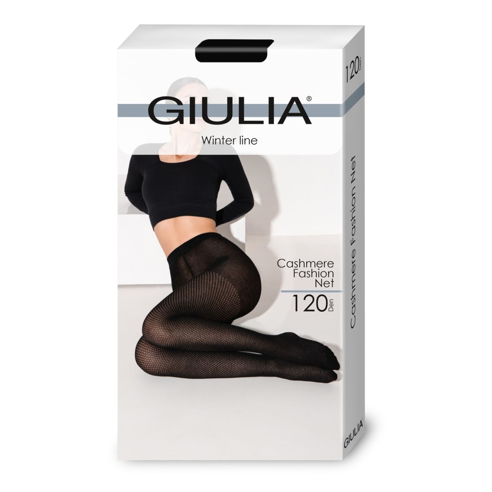Зображення  жіночі колготки giulia cashmere fashion net 120 den model 11 3