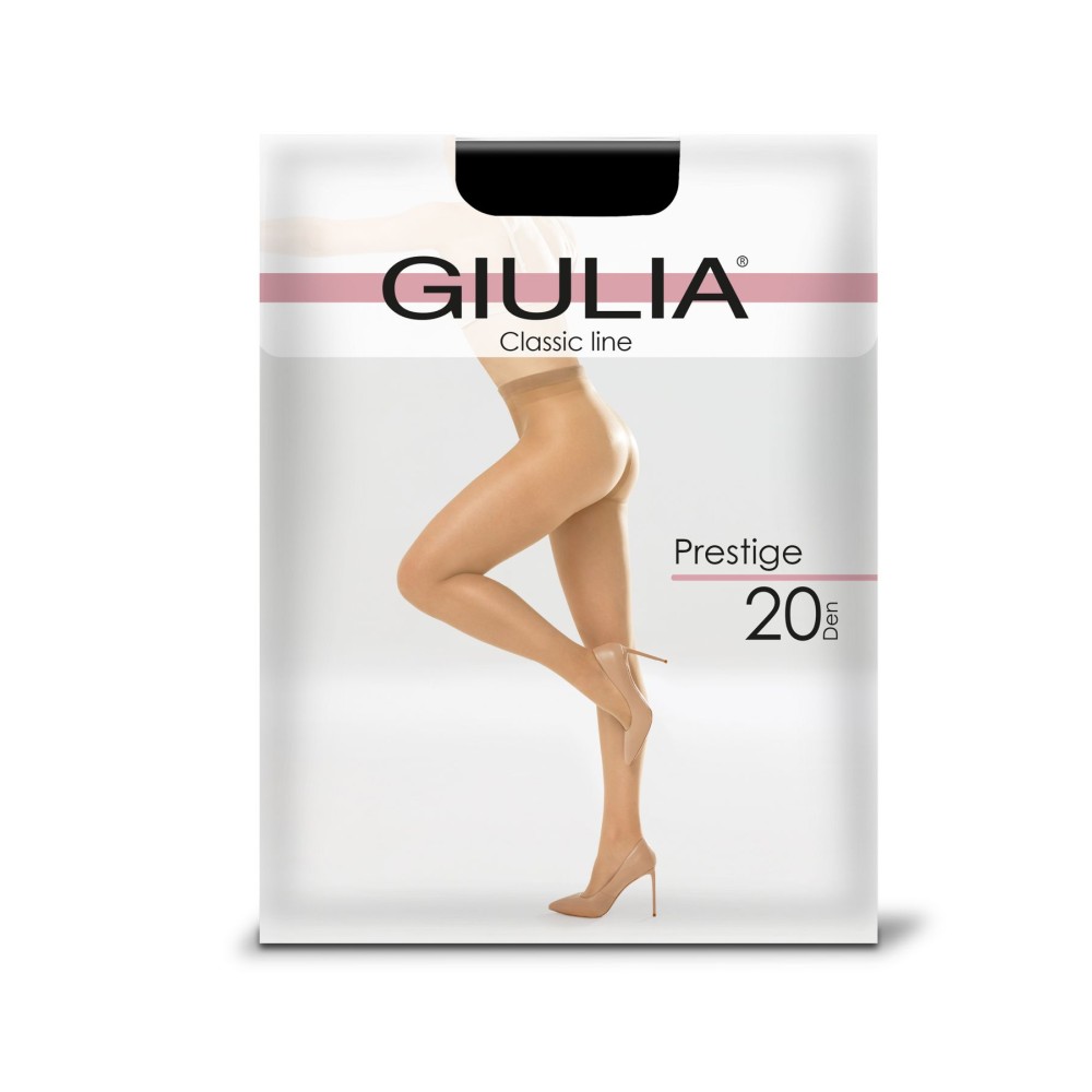 Зображення  класичні жіночі колготки giulia prestige 20 den xxl 6