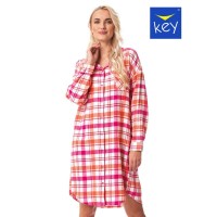 Жіноча фланелева нічна сорочка Key lnd 437 b23