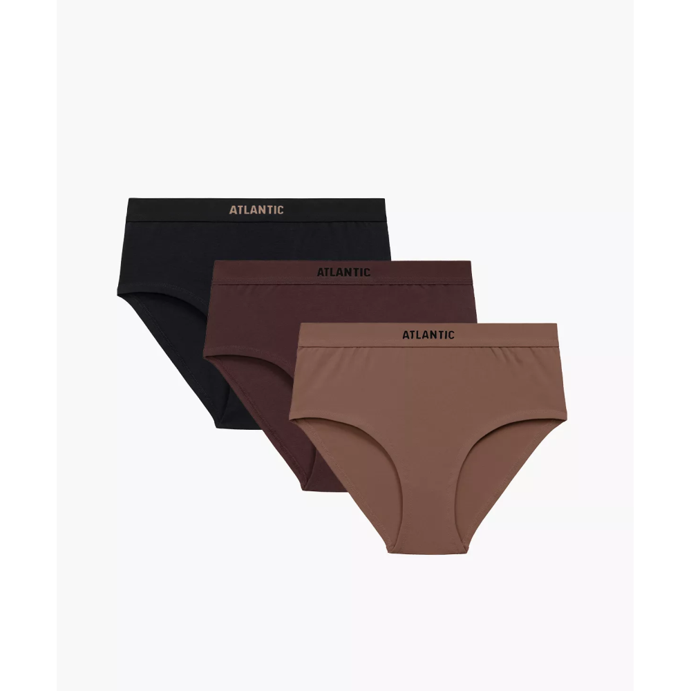 Фото  жіночі трусики atlantic 3clp 009b jz25