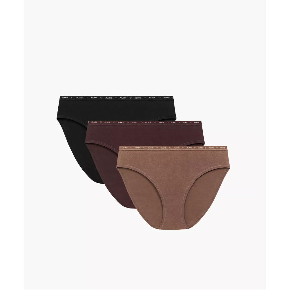 Фото  сліпи жіночі трусики atlantic 3clp 010b jz25