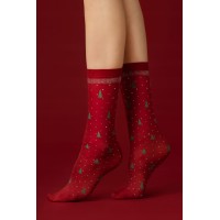 Жіночі гладкі шкарпетки Fiore carol 50 den one size