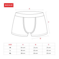 Чоловічий подарунковий набір трусів Soxo Merry Christmas