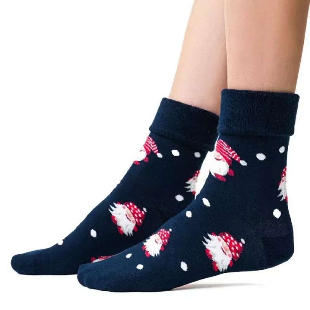 Зображення  жіночі гладкі шкарпетки махрові steven art 030 w20 a 35-37