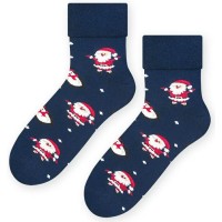 Жіночі гладкі шкарпетки махрові Steven art 053 w20 35-37