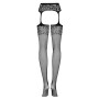 Фото  панчохи з поясом obsessive s500