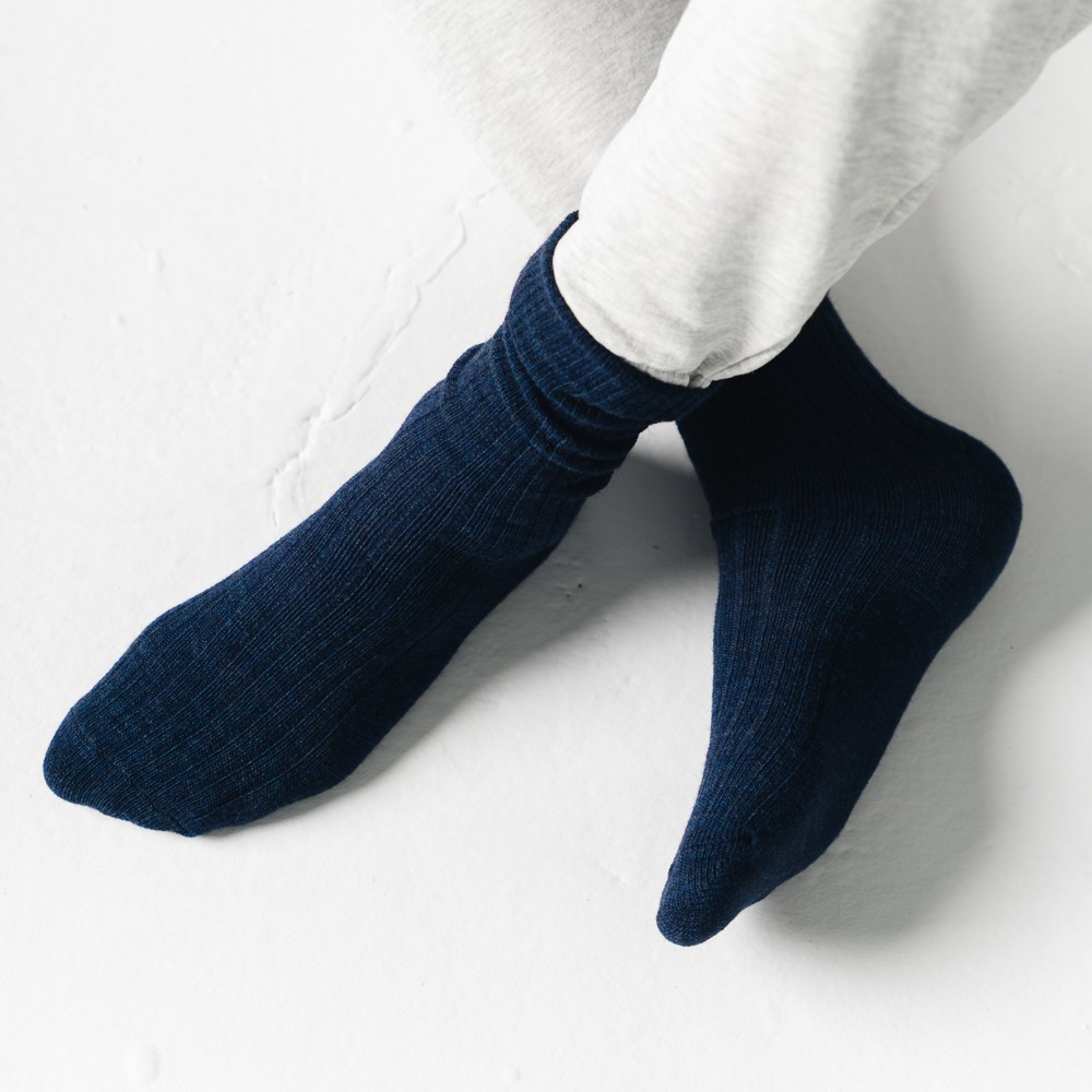 Фото  чоловічі шкарпетки із вовною альпаки steven 044